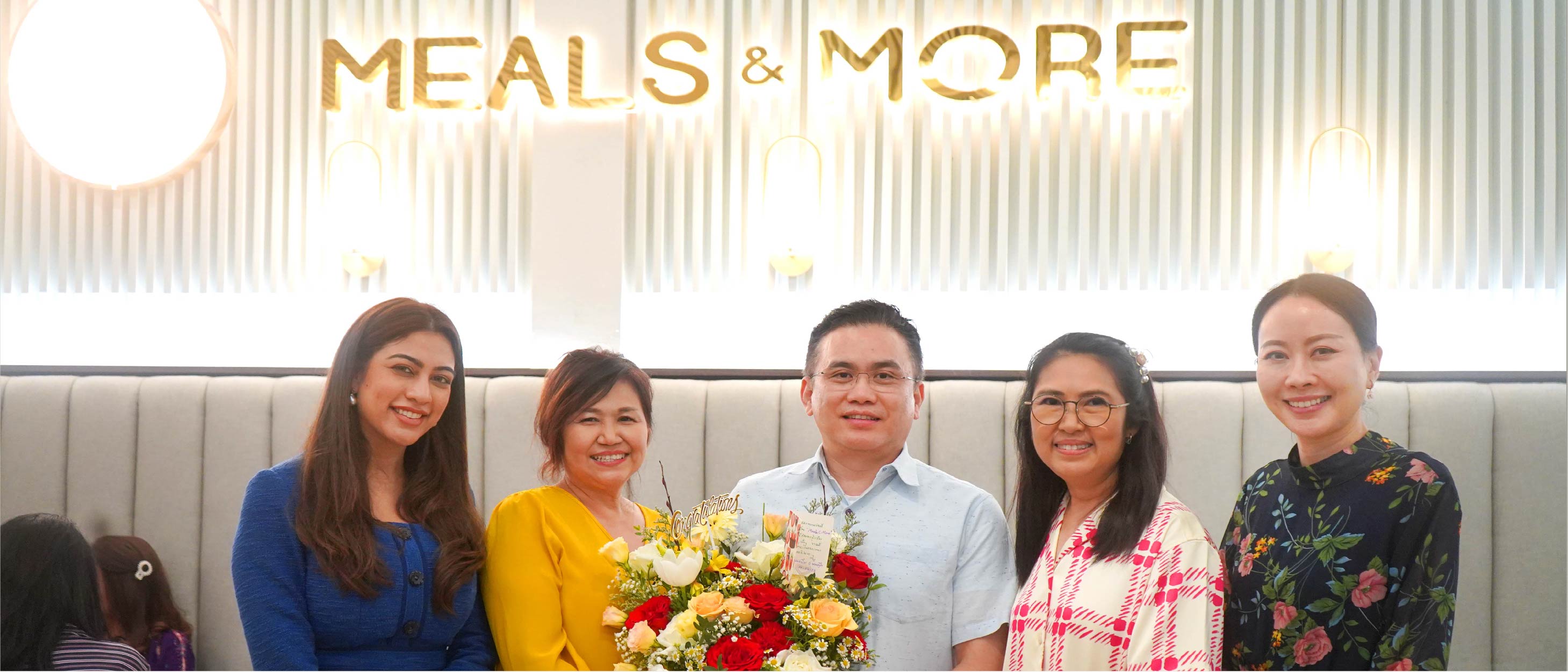 Launched  "MEALS AND MORE" Restaurant, more than just "FOOD FOR YOU".