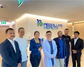 Absolute Health Integrative Medical Center welcomes Mr. Al Turki Saad Abdullah from Saudi Arabia