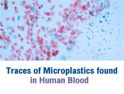 Traces of Microplastics found in Human Blood 